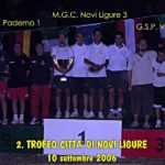 MGC Novi Ligure vincitore a squadre Infinite Cup 2006
