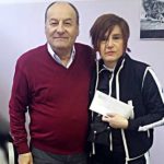 Luisa Armenia premiata per il quarto posto classifica Donne 2017 FIGSP