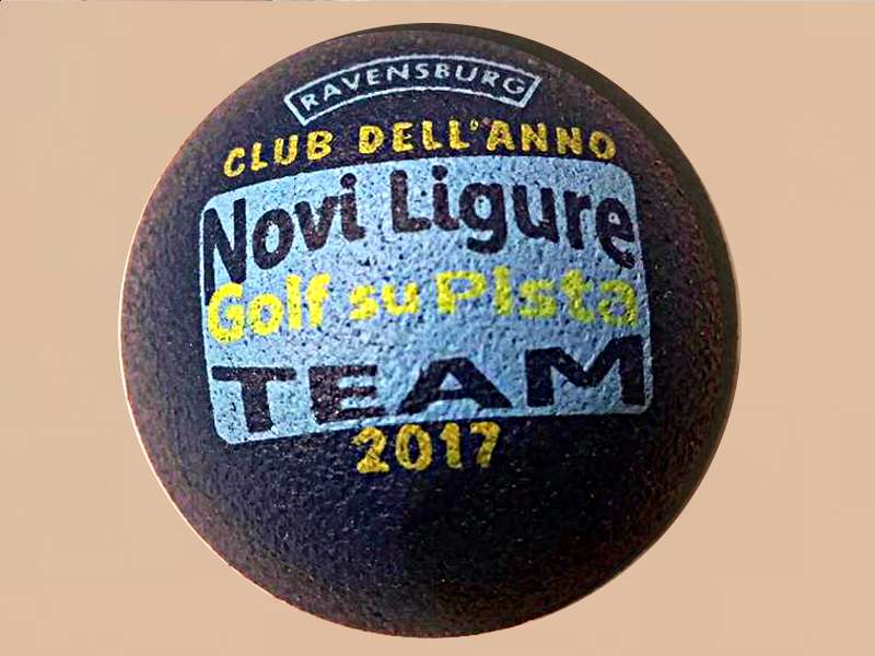 Ravensburg Novi Ligure Club dell'Anno 2017 nuova pallina