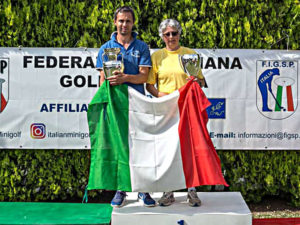 Paolo Porta Campione Italiano Assoluto 2018 golf su pista - Montegrotto Terme