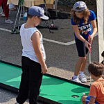 Open Day dello Sport di Novi Ligure 2018 - studenti scuola elementare e golf su pista