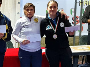Luisa Armenia seconda classificata Elite Donne e terza assoluta Donne Internazionali Vergiate 2018