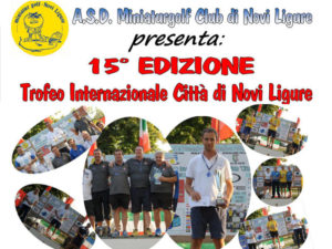 Trofeo Città di Novi Ligure - gara internazionale minigolf 2019